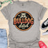 The best bulldog dad ever - V3 - The Badge T-Shirt